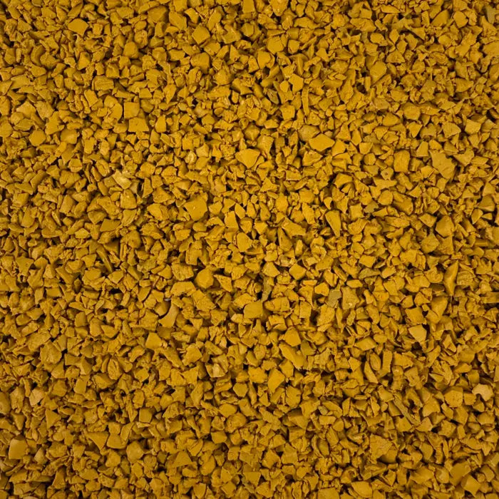 Earth Yellow EPDM Rubber Granules