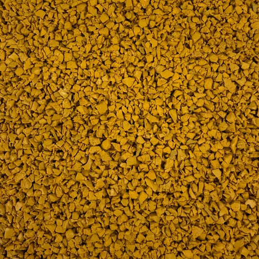 Earth Yellow EPDM Rubber Granules
