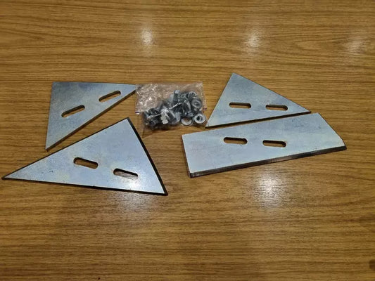 Baron 4 Piece Metal Mixer Blades (M & F Series - M110, F110, F120)